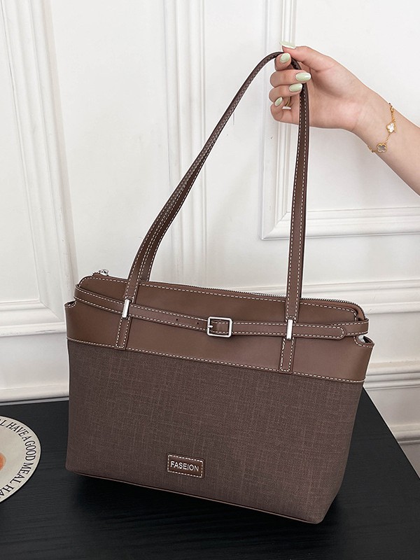 Comercio exterior nueva bolsa de viaje para mujeres de gran capacidad cinturón hebilla de ocio viento colisión de color bolso de hombro de mano