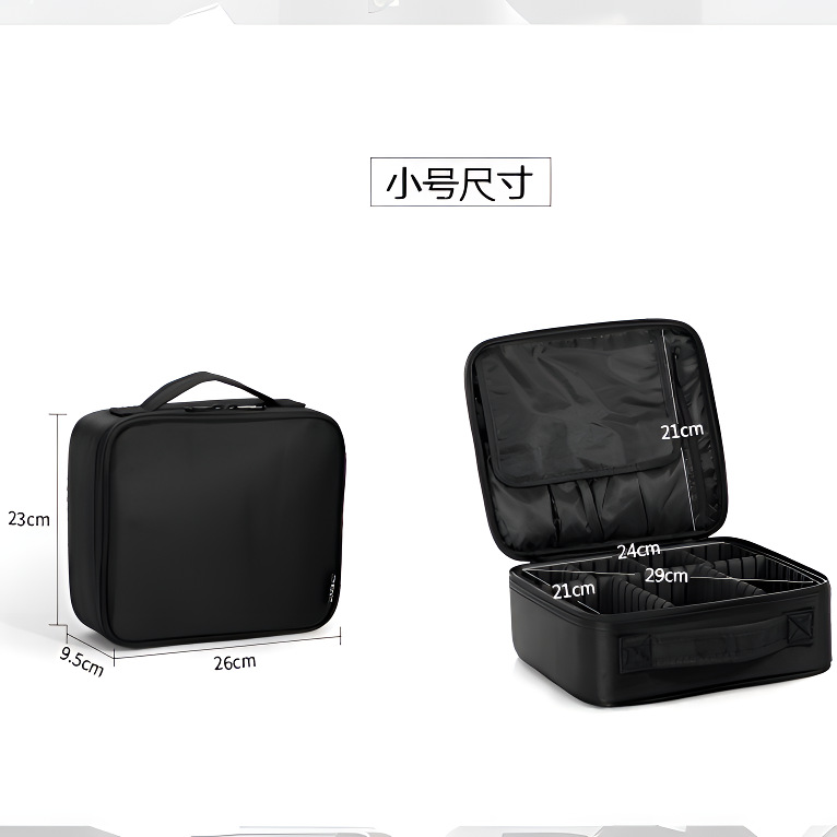 Fabricantes transfronterizos maquillaje bolsa de maquillaje de gran capacidad maquillaje portátil maquillaje manicura tacones maquillaje caja de almacenamiento