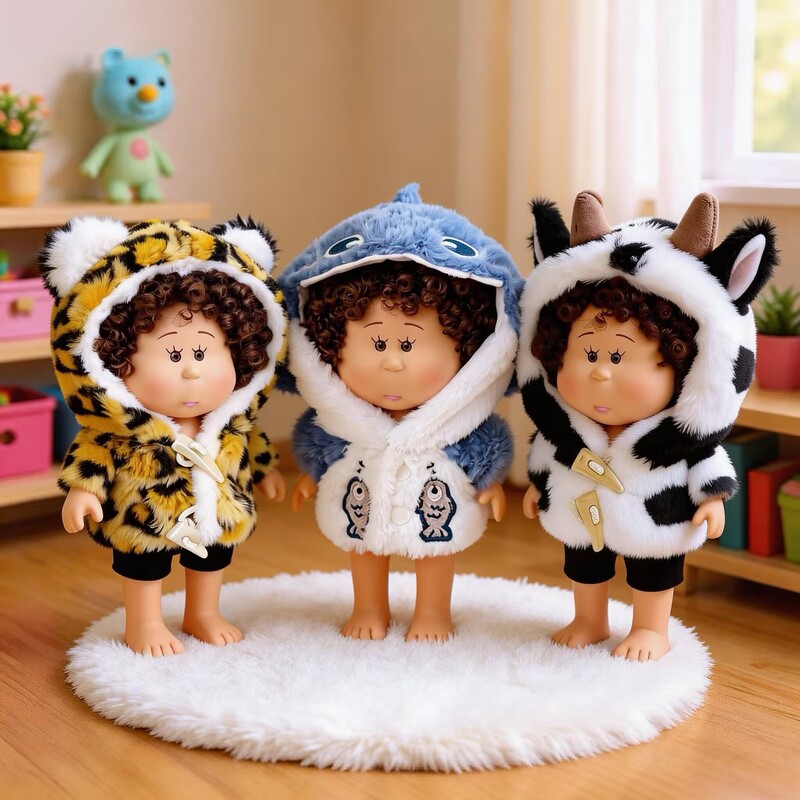 Wholesale In-Stock Spanish Mia Potato Doll Clothes Mia Doll 24cm Dress-Up Set Plush Dress Wholesale In-Stock Spanish Mia Potato Doll Clothes Mia Doll 24cm Dress-Up Set Plush Dress