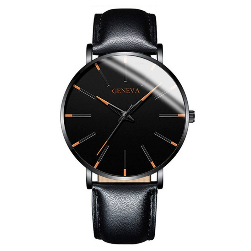 Men's Swiss‑Style Watch, Quartz Movement, 42 mm Dial, Metal Bracelet (230 mm)