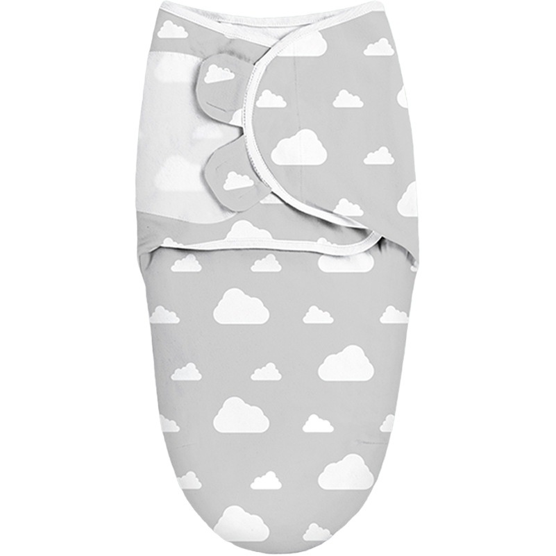 Amazon's Hottest Baby Swaddling Towel Pure Cotton Newborn Baby Sleeping Bag for All Seasons Thin Anti-Jump Baby Sleeping Bag Soft