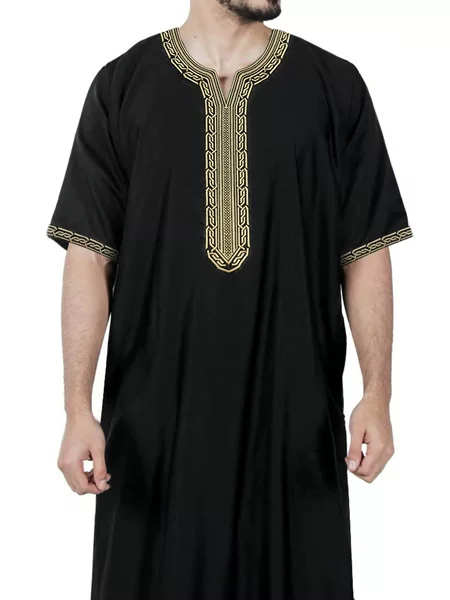2026 New Embroidered Men's Clothing Side Pockets
