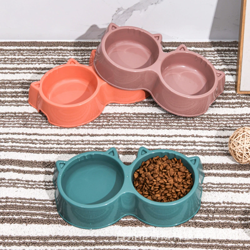 Оптовая продажа фабрики кошка миска собака чаша двойной чаша Pet Bowl кошка собака миска для риса Pet Bowl