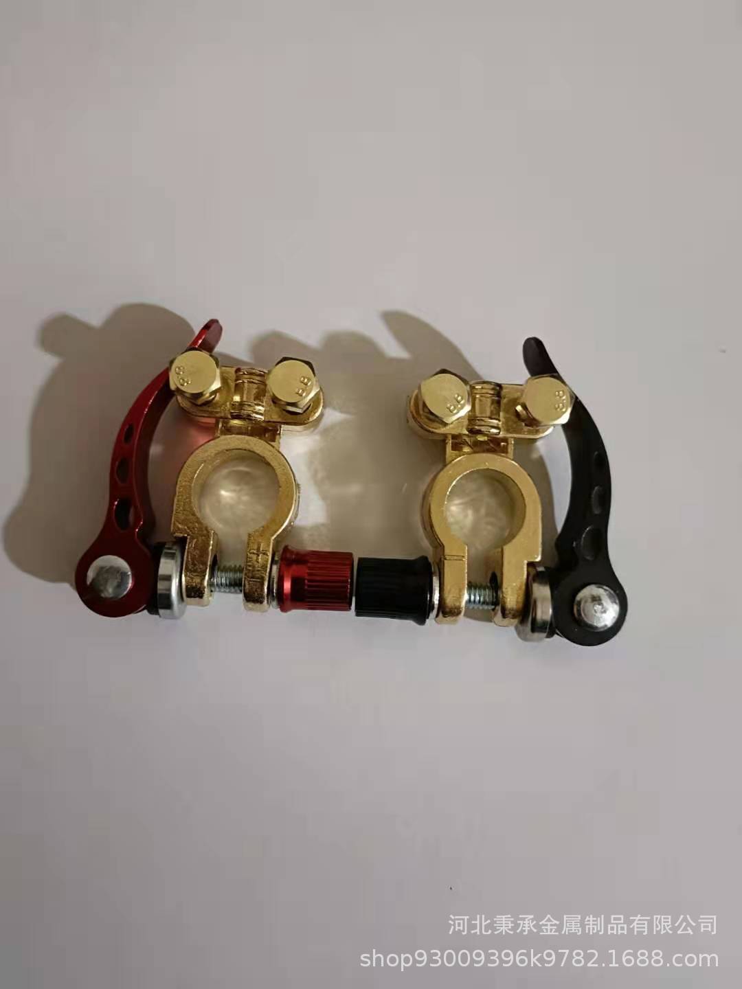 Factory Direct supply battery Chuck pure copper Chuck quick disassembly connector thickened reinforced battery card head with wrench