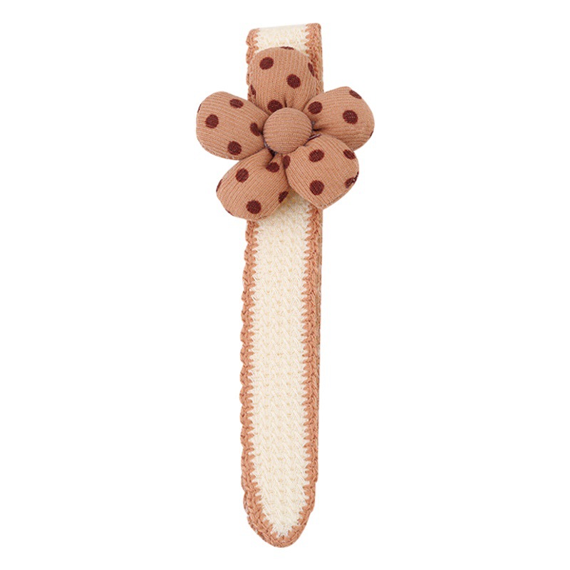 Lindo DE LOS NIÑOS hembra marrón roto post flequillos pegatinas 2023 nuevo bebé tocado diadema accesorios para el cabello Otoño e Invierno