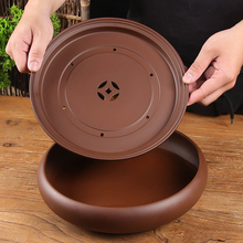 ✬茶盘紫砂陶瓷功夫茶具储水大茶盘家用沥水托盘干泡台小型茶台茶