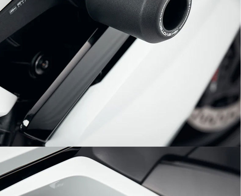 Suitable for Triumph Daytona 660 2024 Modified Anti-Fall Ball Anti-Fall Rubber Body Bumper Reversing Protection