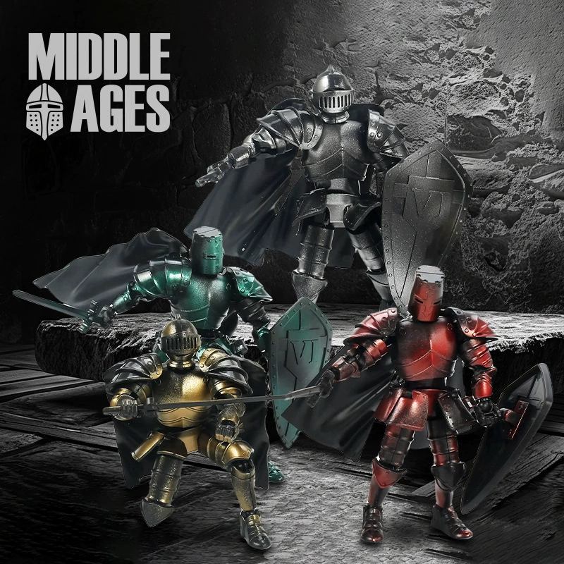 Средневековая модель рыцаря мульти-суставная кукла dummy13