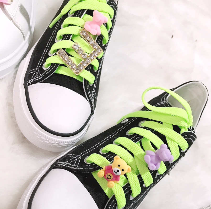 Holiday, Home Occasion Color Block Shoe Accessories Resin Comfort Slippers Summer Shoe Buckle