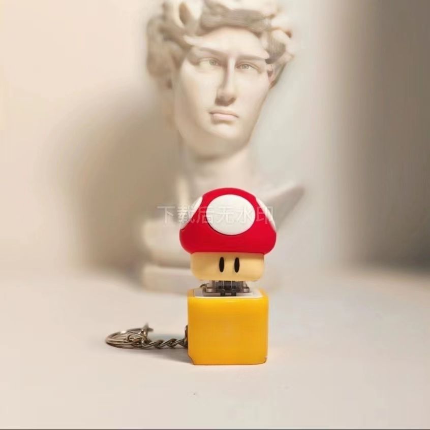 감압 버섯 머리 [가벼운 키 소리]]