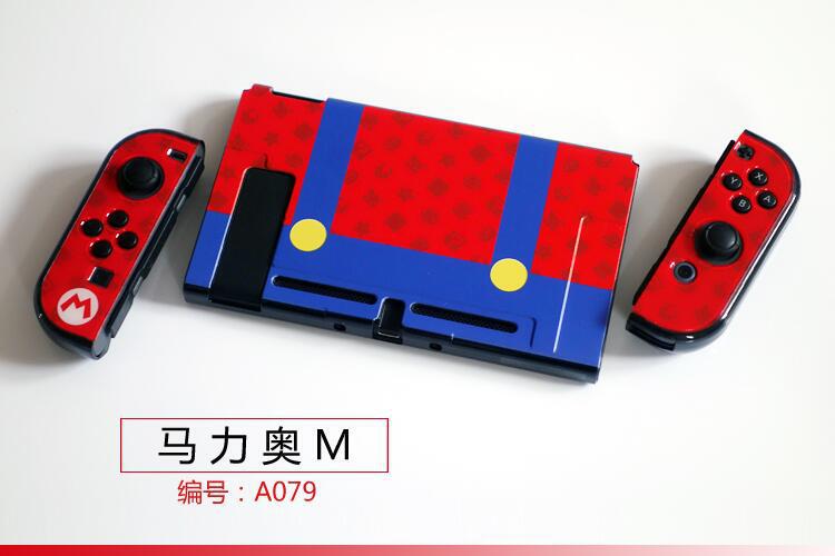 【一件】任天堂switch分体保護ケースゲームテーマカラーケース硬質保護ケース|undefined