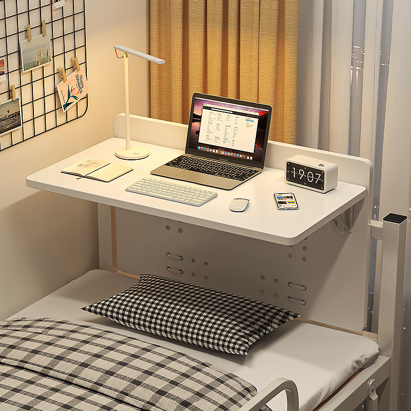 Computer Desk, Dormitory Bed Desk, Foldable Desk for College Students in Bunk Beds, Simple Study Desk, Bedside Floating Desk Computer Desk, Dormitory Bed Desk, Foldable Desk for College Students in Bunk Beds, Simple Study Desk, Bedside Floating Desk
