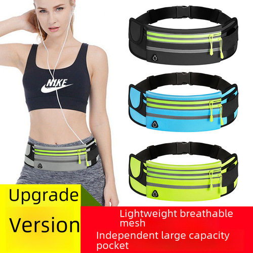 New Style Water Bottle Bag Outdoor Sports Waist Bag Running Fitness Waterproof Waist Bag Hiking Cycling Sports Bag Belt