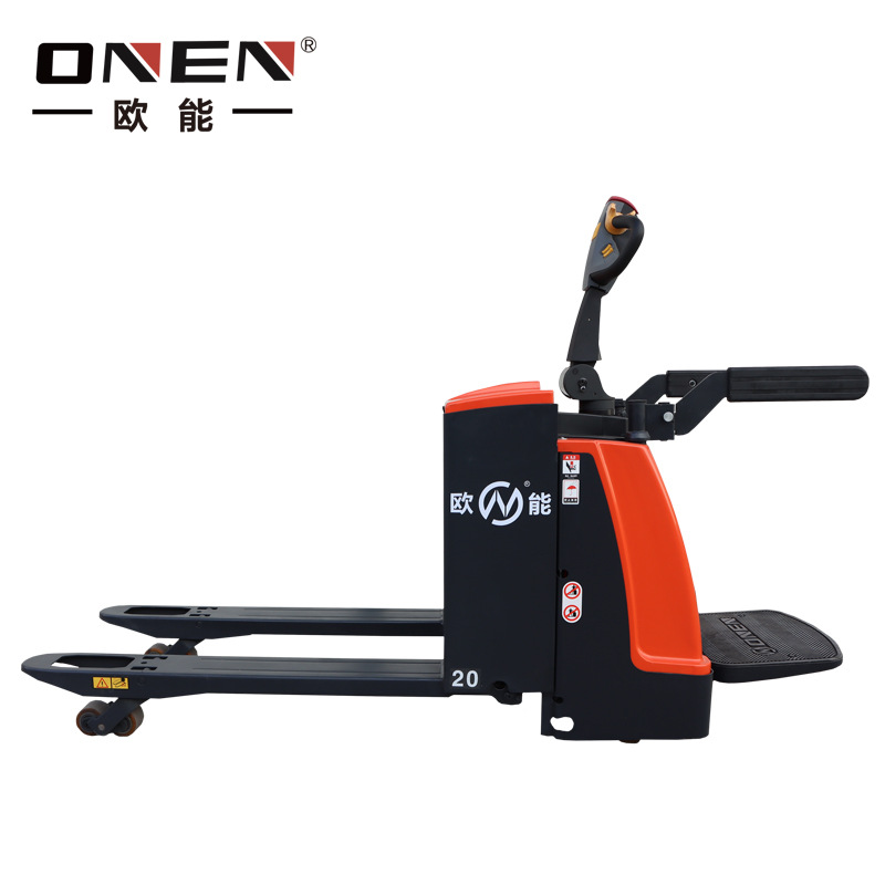 欧能叉车 载重2/3/5吨电瓶瓷砖厂运输叉车全电动站驾式托盘搬运车