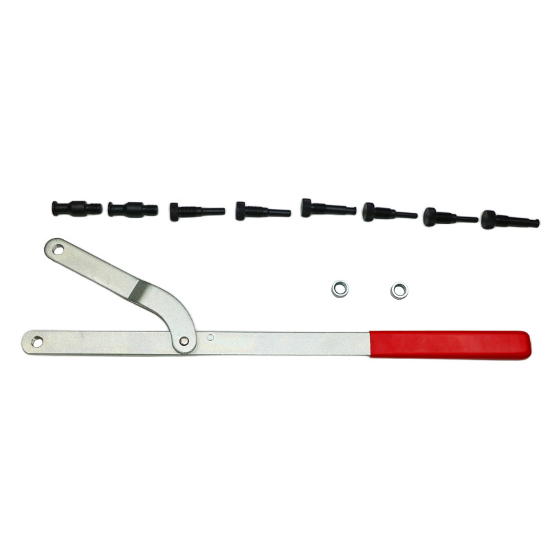 Automóvil embrague árbol de levas polea desmontaje herramienta reemplazable cinturón Disco soporte llave herramienta de reparación de automóviles