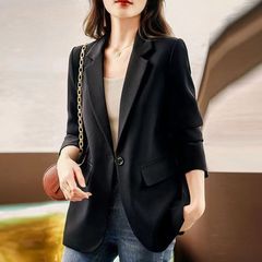 2025春秋季新款西装外套女韩版宽松百搭气质显瘦高级感西服外套女