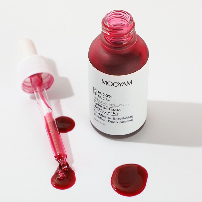 Cross-Border Aha Fruit Acid Solution for Cleaning Pores and Softening Cuticles, Bha Salicylic Acid Essence, Facial Care Essence Cross-Border Aha Fruit Acid Solution for Cleaning Pores and Softening Cuticles, Bha Salicylic Acid Essence, Facial Care Essence