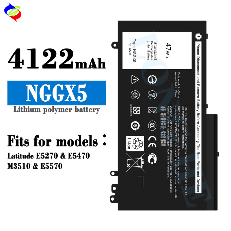 Suitable for Dell Nggx5 Notebook Battery Latitude E5270/E5470/M3510/E5570 Wholesale