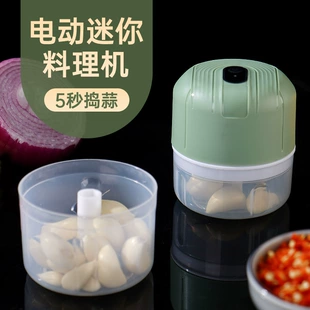 Electric Garlic Chopper, Rechargeable 250 ml, Wireless Mini Food Processor