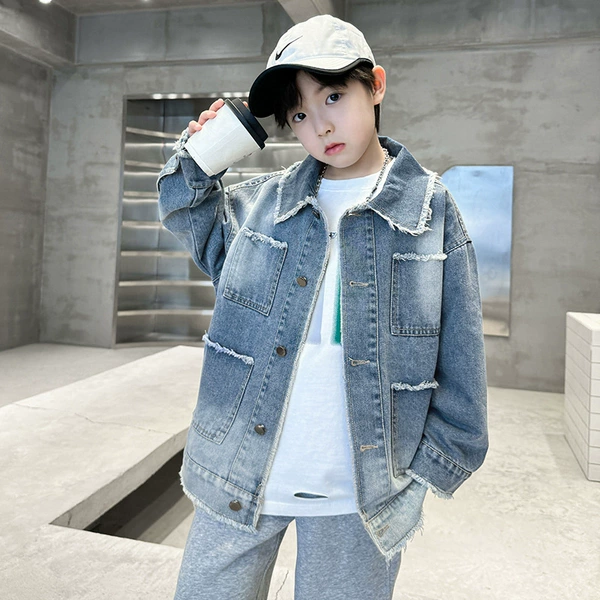 Blue denim jacket