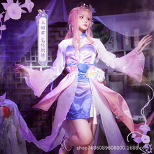 王者荣耀cos服王昭君乞巧织情cosplay动漫服装假发全套女古风汉服