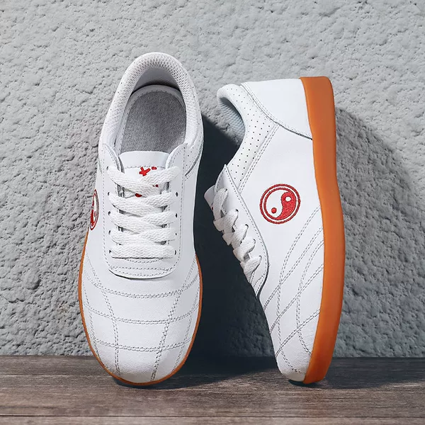 White leather