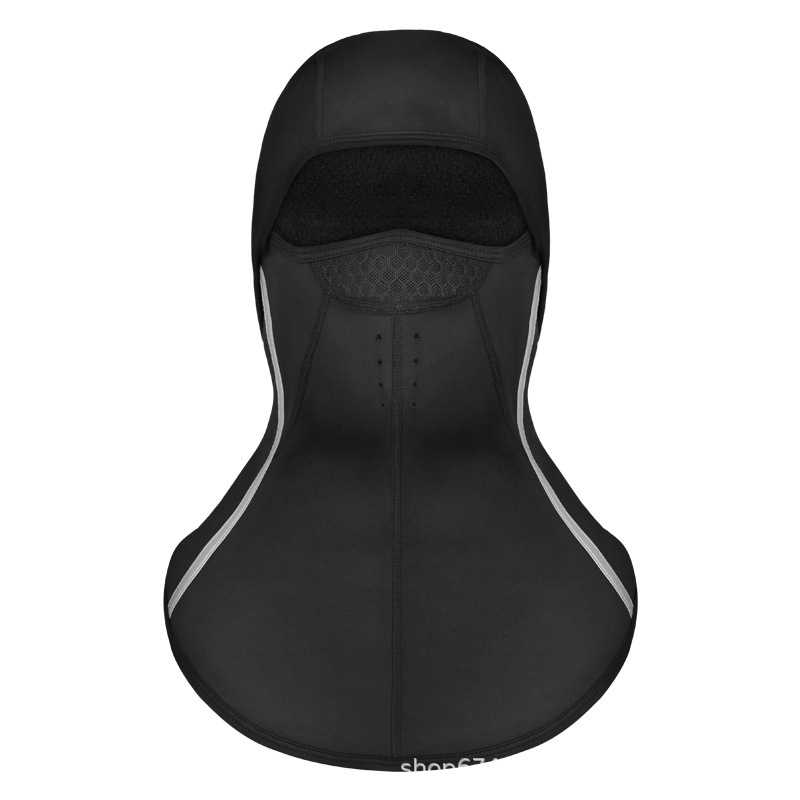 Carbón activado montar al aire libre a prueba de viento sombrero máscara caliente sombrero esquí máscara equipo