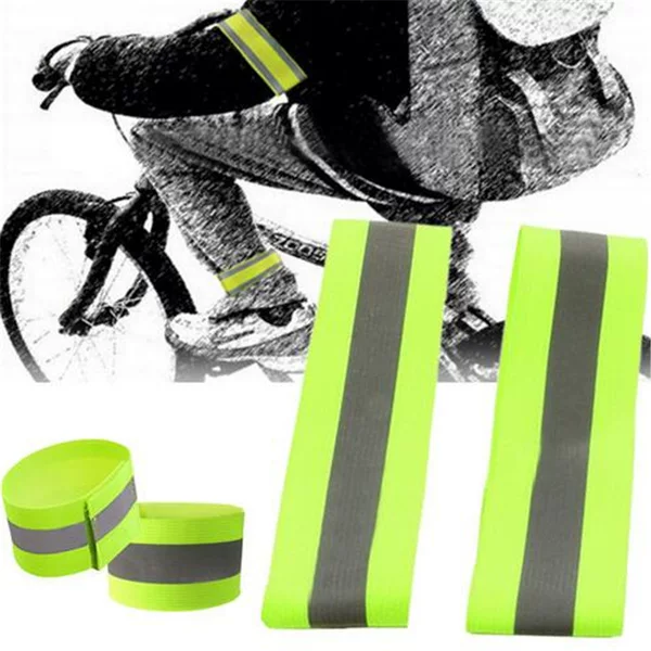 Outdoor Reflective Wristband Processing High-Brightness Reflective Wristband Sports Armband Leisure Night Running Reflective Warning Armband