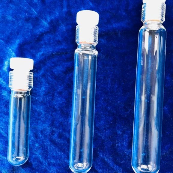50 мл устойчивая к давлению реакционная трубка, устойчивая к давлению трубка, реакционная бутылка, устойчивая к давлению реакционная бутылка