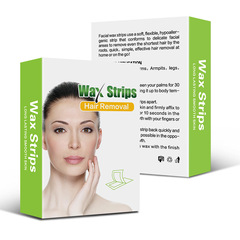 Wholesale depilatory wax paper from the source of strength, universal packaging with label placement, 9x4.5cm depilatory paper