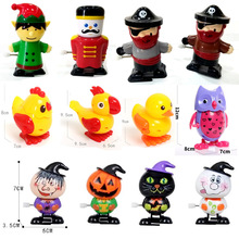 发条上链鸡鸭鹅 链条精灵 发条南瓜人 发条汉堡甜品 上链猴兔海豚