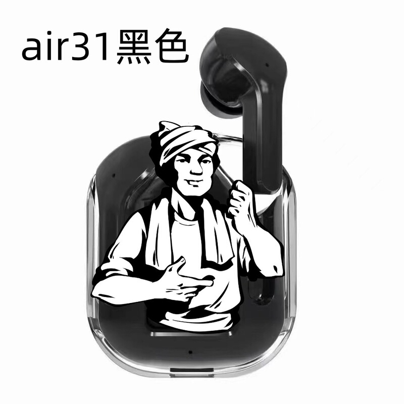 透明世代デジタルディスプレイ TWS ワイヤレス Bluetooth ヘッドセット air31 ヘッドセット HK3 インイヤーゲームスポーツヘッドセット|undefined