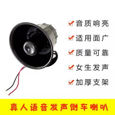 attention alarm real voice – Car horn/tweeter
