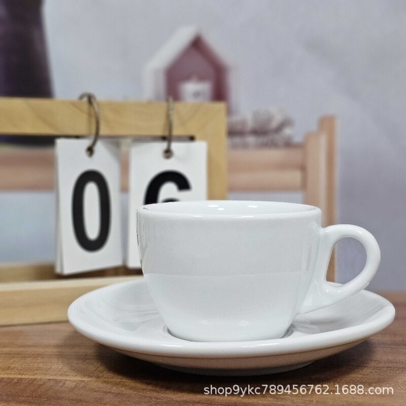 Cappuccino Coffee Cup 180ml Pure White Cappuccino Professional Commercial Latte Art Coffee Cup Coffee Shop