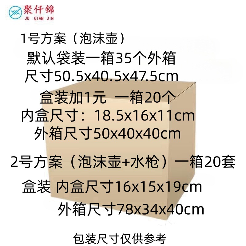 Cross-Border High-Pressure Pa Transparent Foam Spray Bottle Fan-Shaped Quick-Connect Car Wash Machine Cleaning Machine Water Gun Pa Bottle Set