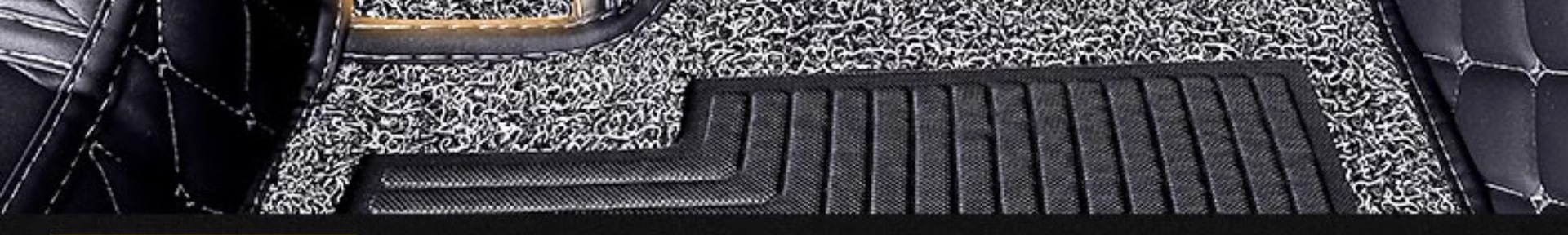 Custom-fit car floor mats, full coverage set of carpet mats, complete car interior accessories, large anti-dirt mats