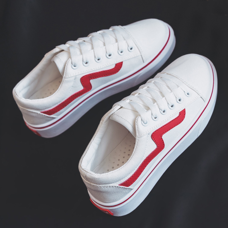 2023 nei Hierscht Canvas Schong fir Fraen, Koreanesch Versioun, villsäiteg Sport a Fräizäit Turnschueder, klassesch kleng schwaarz Schong, Fréijoer a Summer trendy_voghion.com