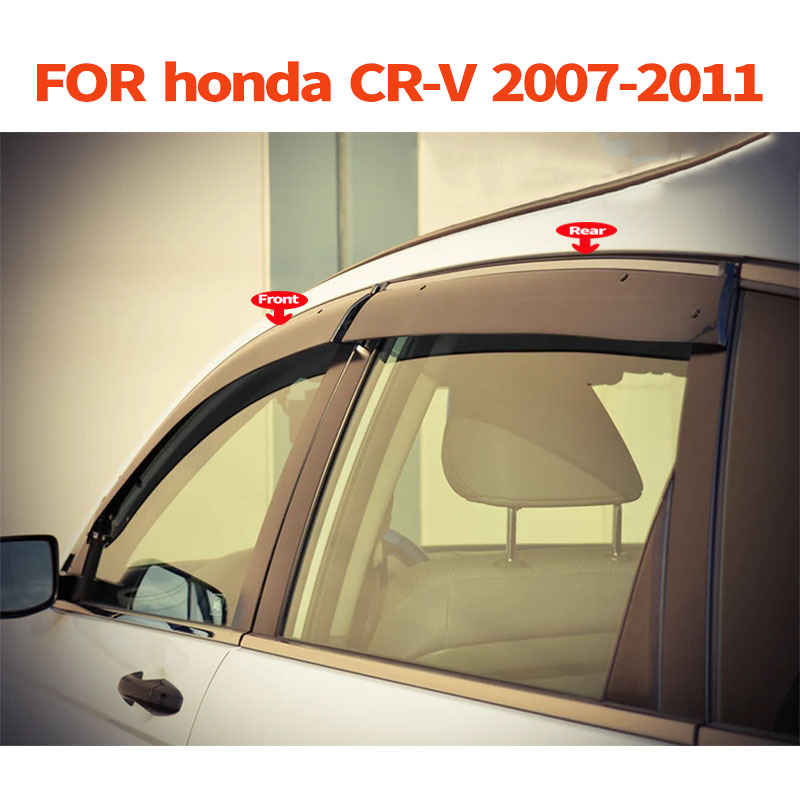 Crv Window Rain Guards Honda Cr-V 2007-2011 Window Visors Special for the Model