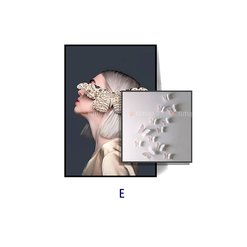 Superposición de pintura sala de estar sofá Fondo pared pintura decorativa minimalista superposición abstracta colgando pintura dormitorio cabecera comedor mural