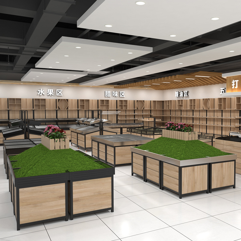 良达商场超市架广东品质永辉超市水果货架蔬菜货架展示架果蔬货架