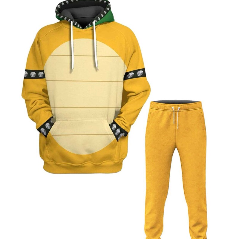 2026 Cross-Border Hot Sale Super Mla Two-Dimensional Cos Style Short-Sleeve T-Shirt Hooded Casual Sweatshirt