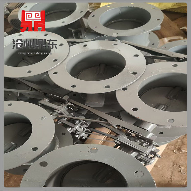 dn800电动进风门 就地控制调节风量 软密封蝶阀密闭性好