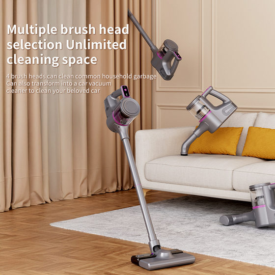 Cross-Border Uv-C Ultraviolet Household Handheld Vacuum Cleaner, Efficient Mite Remover, Portable Wireless Small Large Suction Car-Mounted