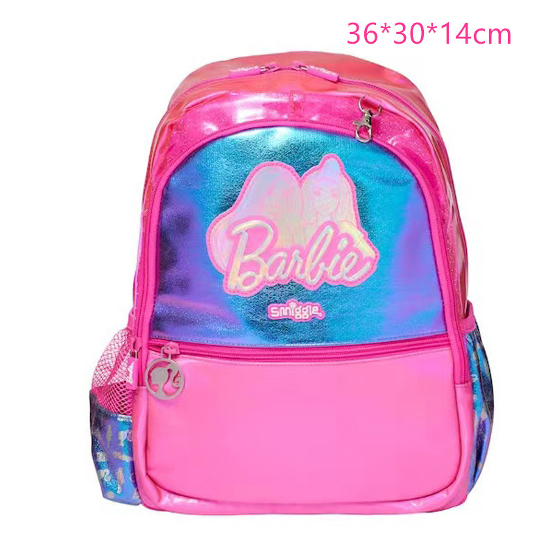 Australia smiggle estudiante de primaria y secundaria Barbie princesa niña reducción de carga mochila trolley mochila escolar lonchera bolsa de lápices taza