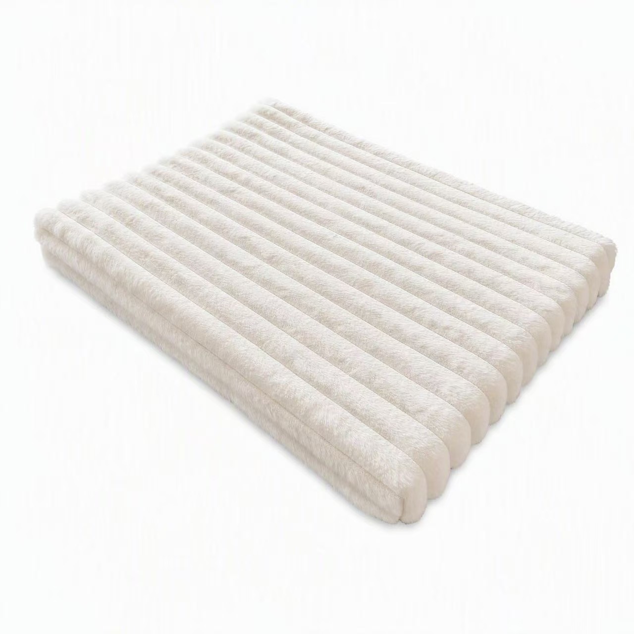 Piel de conejo blanca / S40*30*5cm