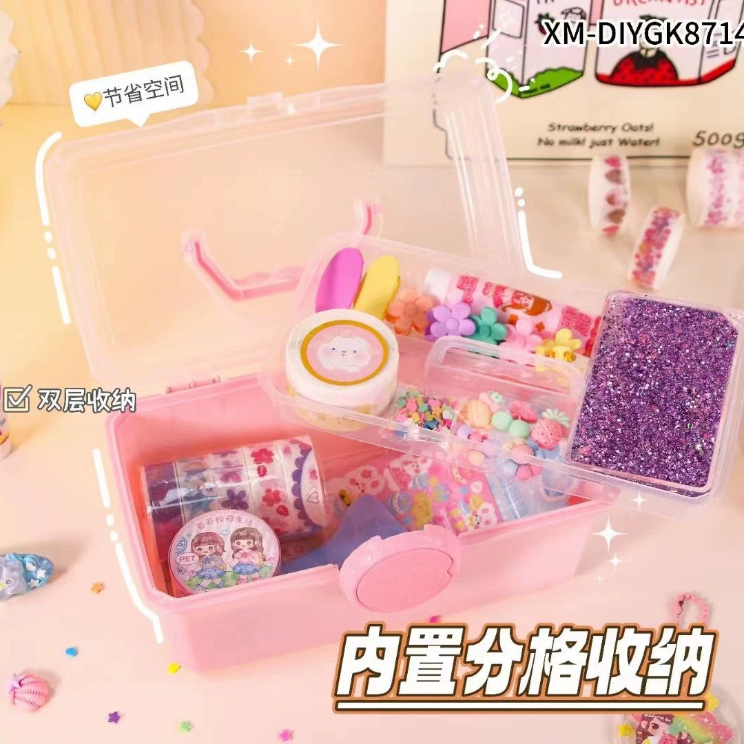 Cream card holder, toy, sticker handmade, luxurious children's materials set, DIY