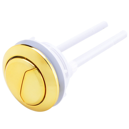 Household toilet seat button accessories single and double buttons round old-fashioned toilet tank cover button switch type