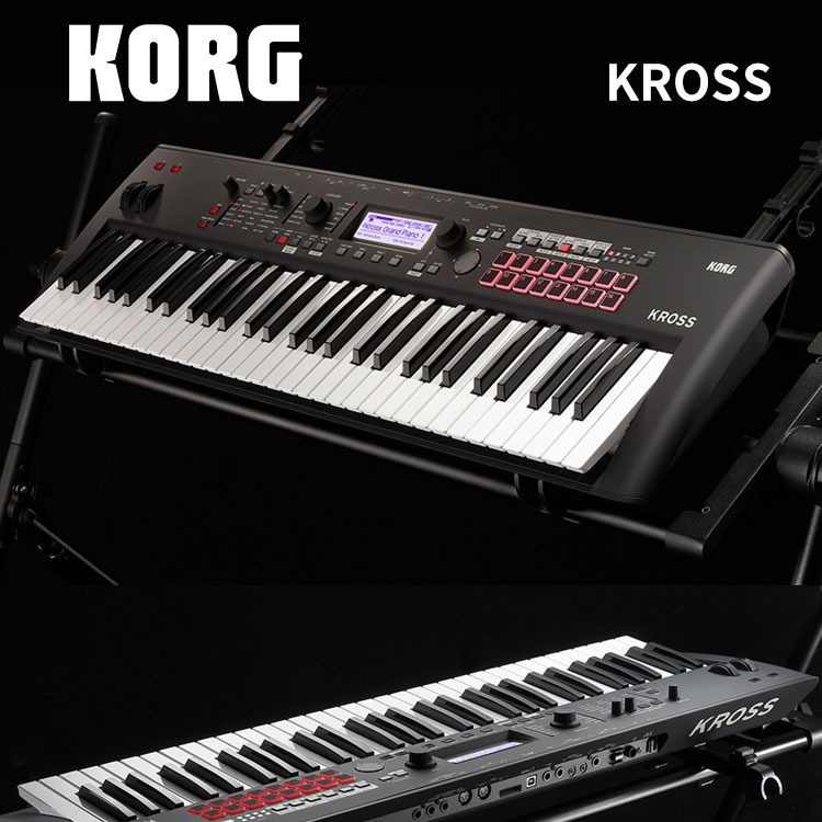 KORG [Synthesis Keyboard KROSS2 KROME EX Arranger Keyboard Music Workstation Hard Synthesizer]