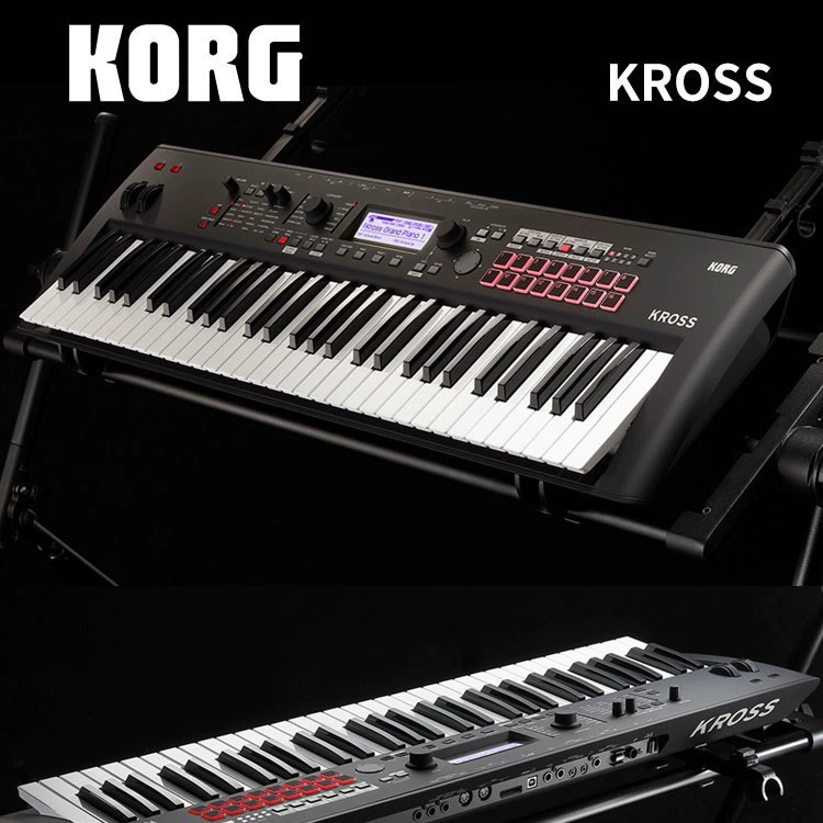 KORG [Synthesis Keyboard KROSS2 KROME EX Arranger Keyboard Music Workstation Hard Synthesizer]