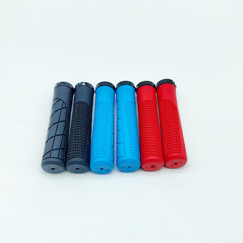 Bicycle Handlebar Cover, Mountain Bike Universal Grip, Road Bike Single-Sided Locking Rubber Handlebar Cover, Anti-Slip Shock-Absorbing Handlebar Cover